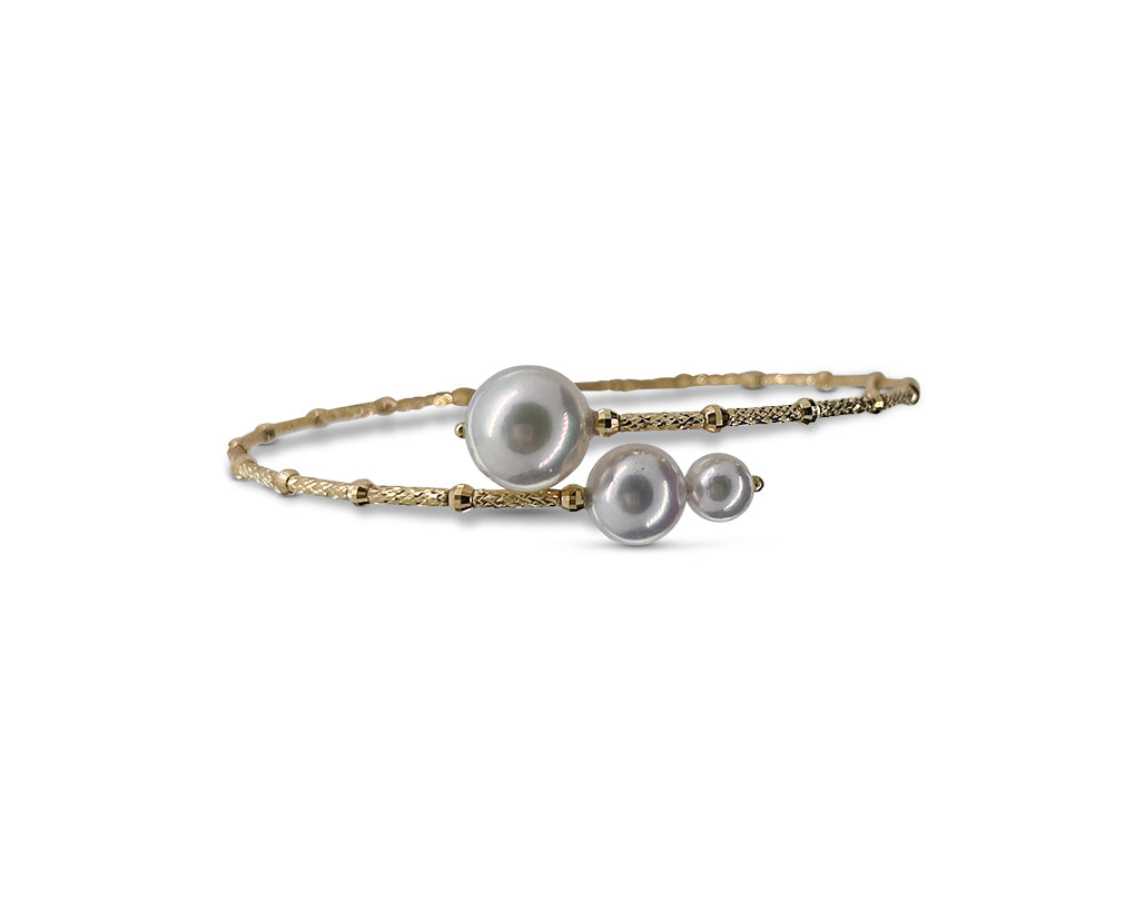 Akoya Pearl Bangles